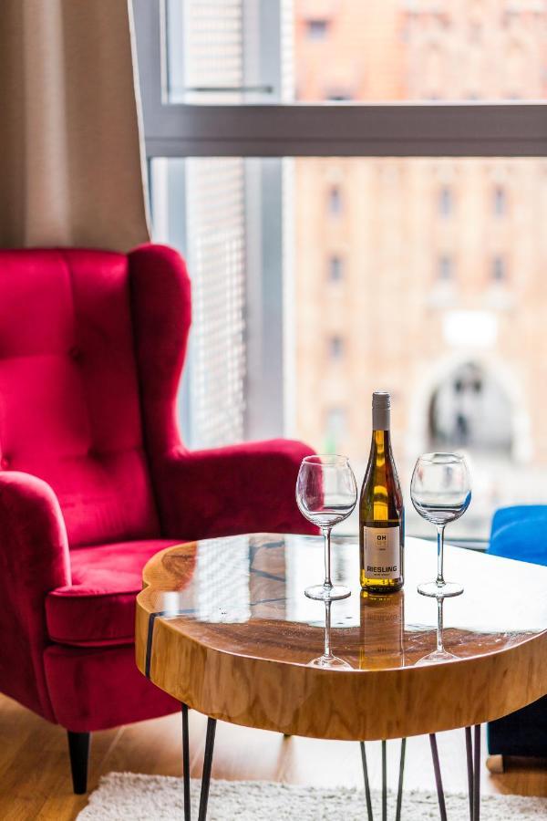 Uroczy Apartament No1 W ,, Sercu Starego Miasta Wyspa Spichrzow,, Gdańsk Eksteriør billede