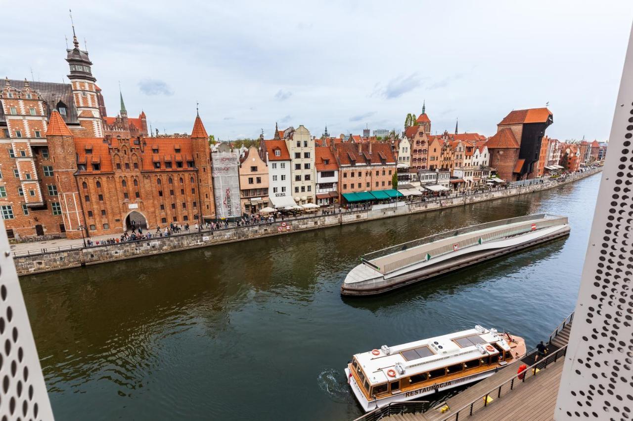Uroczy Apartament No1 W ,, Sercu Starego Miasta Wyspa Spichrzow,, Gdańsk Eksteriør billede